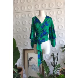Blusa Verde flores-BoutiqueMar-Accesorios,Faldas,Oferta,Outwea